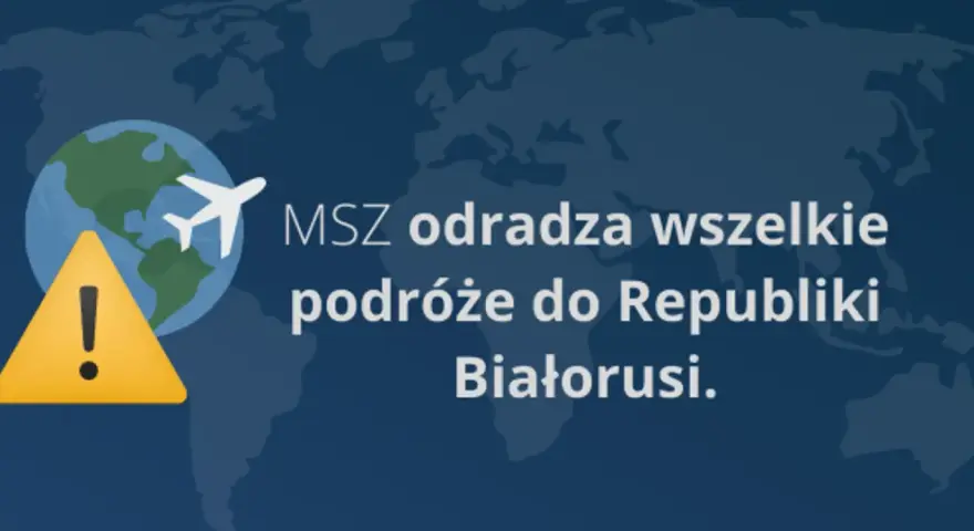 MSZ odradza wszelkie podróże do Białorusi. Czy wyjazd na Białoruś jest bezpieczny? Nie, lepiej unikać tej destynacji.
